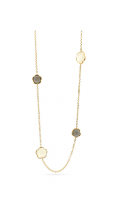 Collier met kleurstenen