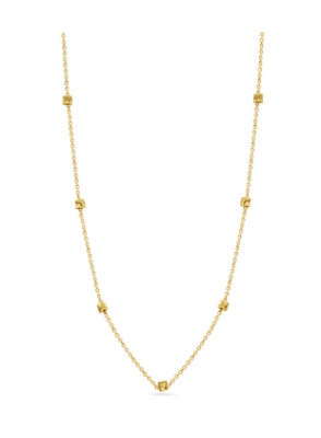 Geel gouden collier