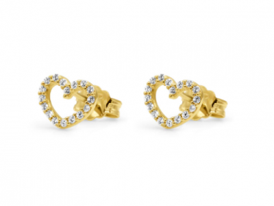 Geel gouden oorringen