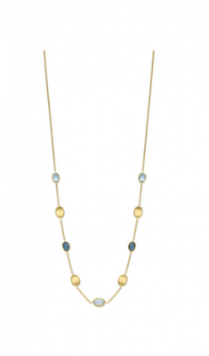 Collier met kleurstenen