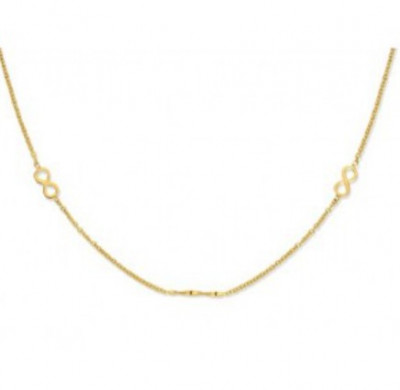 Geel gouden collier