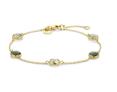 Armband met kleurstenen