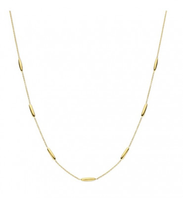 Geel gouden collier