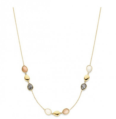 Collier met kleurstenen