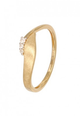 Geel gouden ring